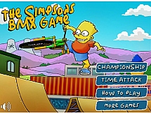 Игра Симпсон на ВМХ онлайн