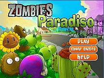 Игра Бомбы против растений с зомби онлайн