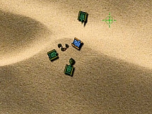 Игра Маленькие танки в большой пустыни онлайн