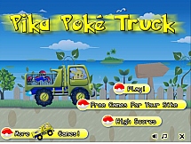 Игра Покемон за рулем грузовика онлайн